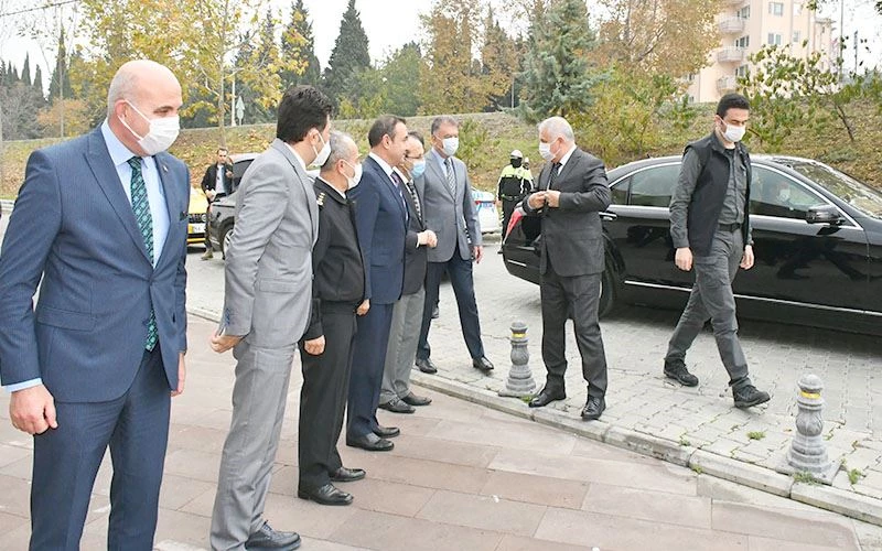 VALİ  YILDIRIM OKUL GÜVENLİĞİ TOPLANTISINA KATILDI 