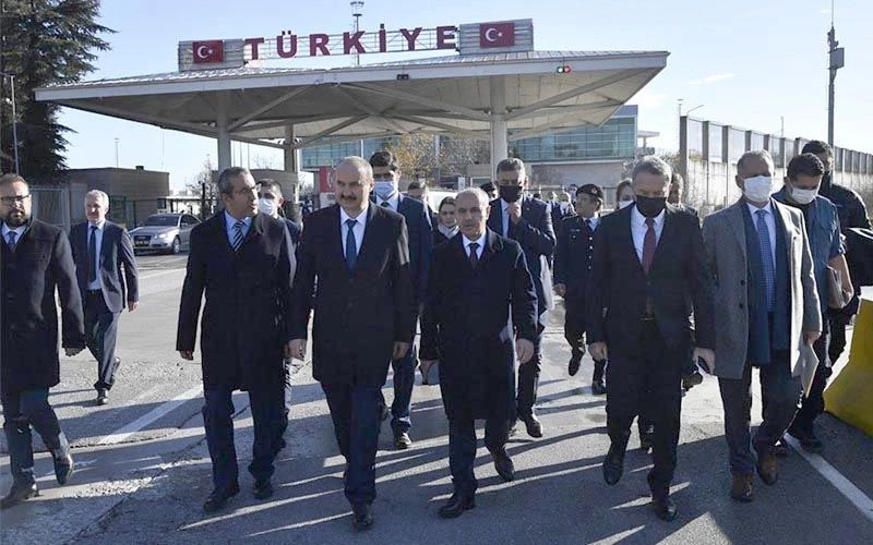 TÜRK, BULGAR VE YUNAN HEYETLER KAPIKULE’DE ORTAK TEMAS MERKEZİ’NDE BİR ARAYA GELDİ