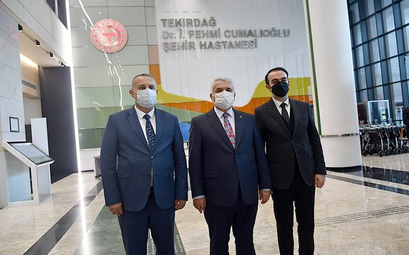 VALİ YILDIRIM ŞEHİR HASTANESİ’Nİ ZİYARET ETTİ