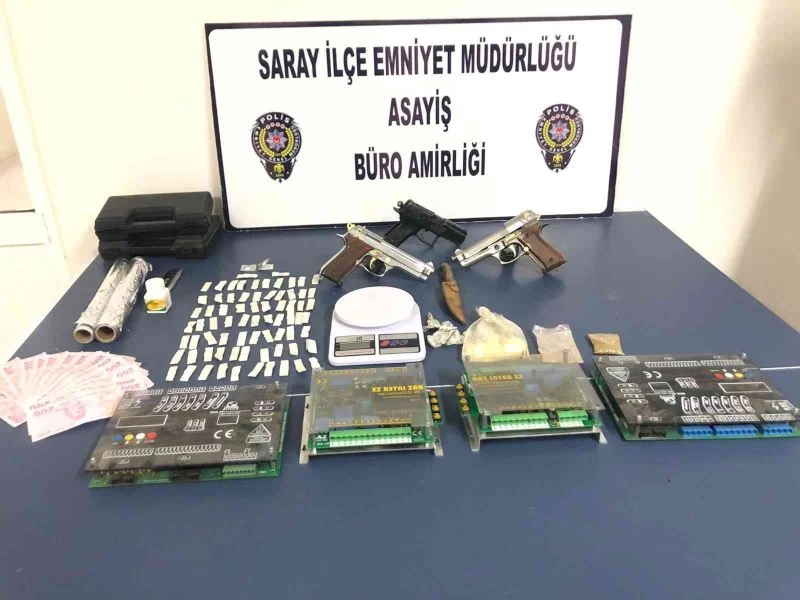 TEKİRDAĞ İL GENELİNDE EŞ ZAMANLI OPERASYON: 57 KİŞİ TUTUKLANDI