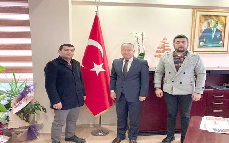 BAŞKAN DİLER KAYMAKAM DURU’YU ZİYARET ETTİ