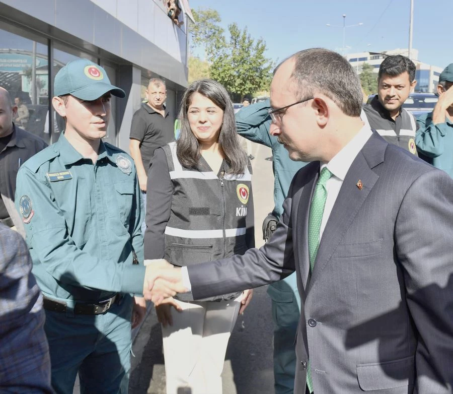 BAKAN MUŞ, TEKİRDAĞ’DA GÜMRÜK ZİYARETİ YAPTI