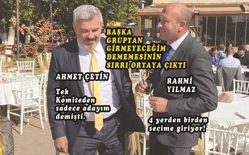 RAHMİ YILMAZ 4 GRUPTAN BİRDEN ŞANSINI DENEYECEK!