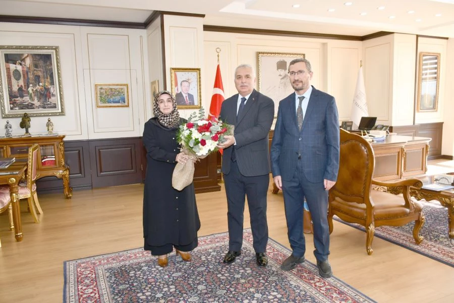 VALİ YILDIRIM’A CAMİLER VE DİN GÖREVLİLERİ HAFTASI ZİYARETİ