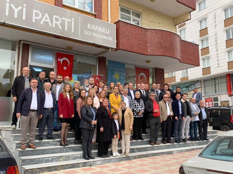 İYİ PARTİ KAPAKLI TEŞKİLATI DELEGE SEÇİMLERİNİ TAMAMLADI