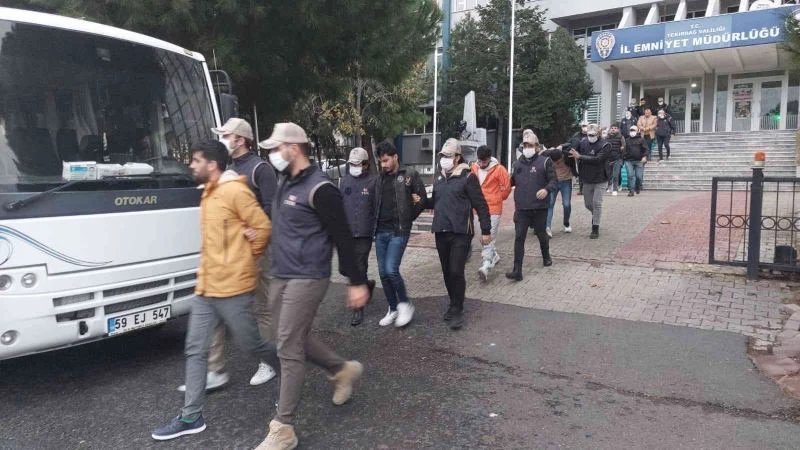 TEKİRDAĞ VE İSTANBUL’DA PKK/KCK OPERASYONUNDA 11 KİŞİ TUTUKLANDI