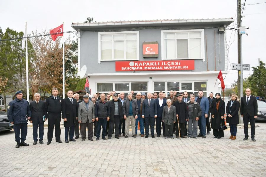 KAPAKLI’DA HALK TOPLANTISI YAPILDI