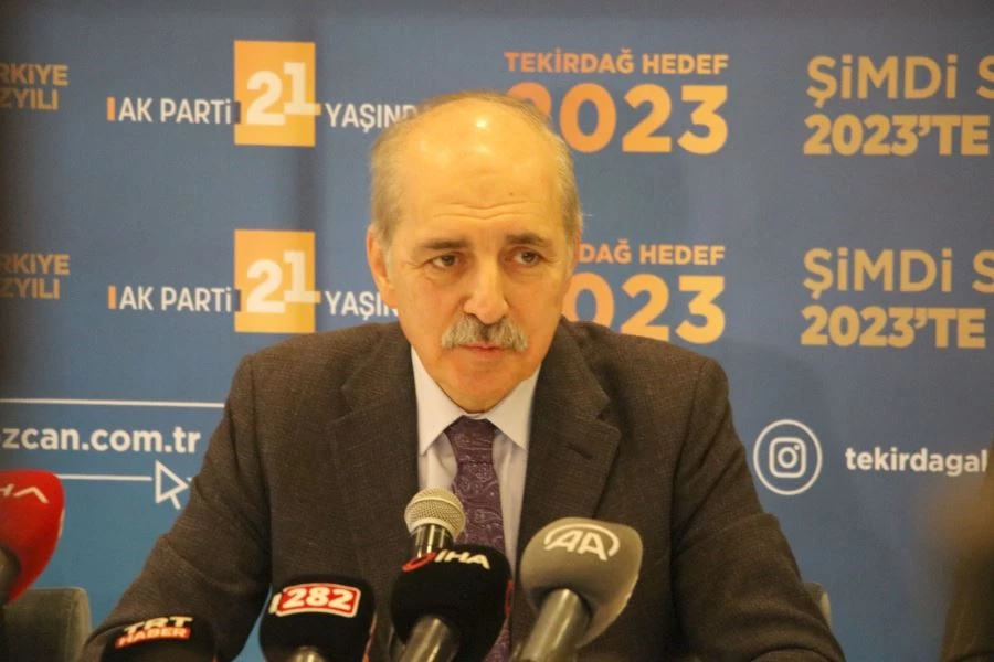 KURTULMUŞ: ALTI ARTILI MASANIN ANAYASA TEKLİFİ KOMEDİ GİBİ BİR ŞEY