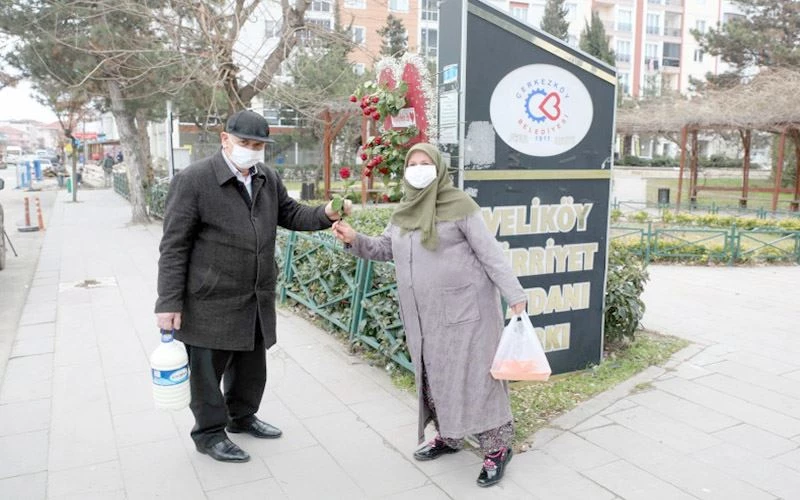 ÇERKEZKÖY BELEDİYESİ’NDEN 14 ŞUBAT SÜRPRİZİ 