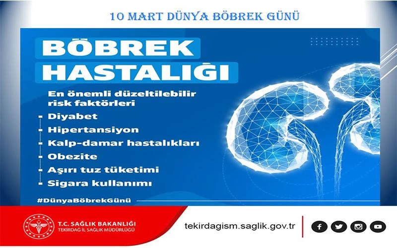 10 MART DÜNYA BÖBREK GÜNÜ