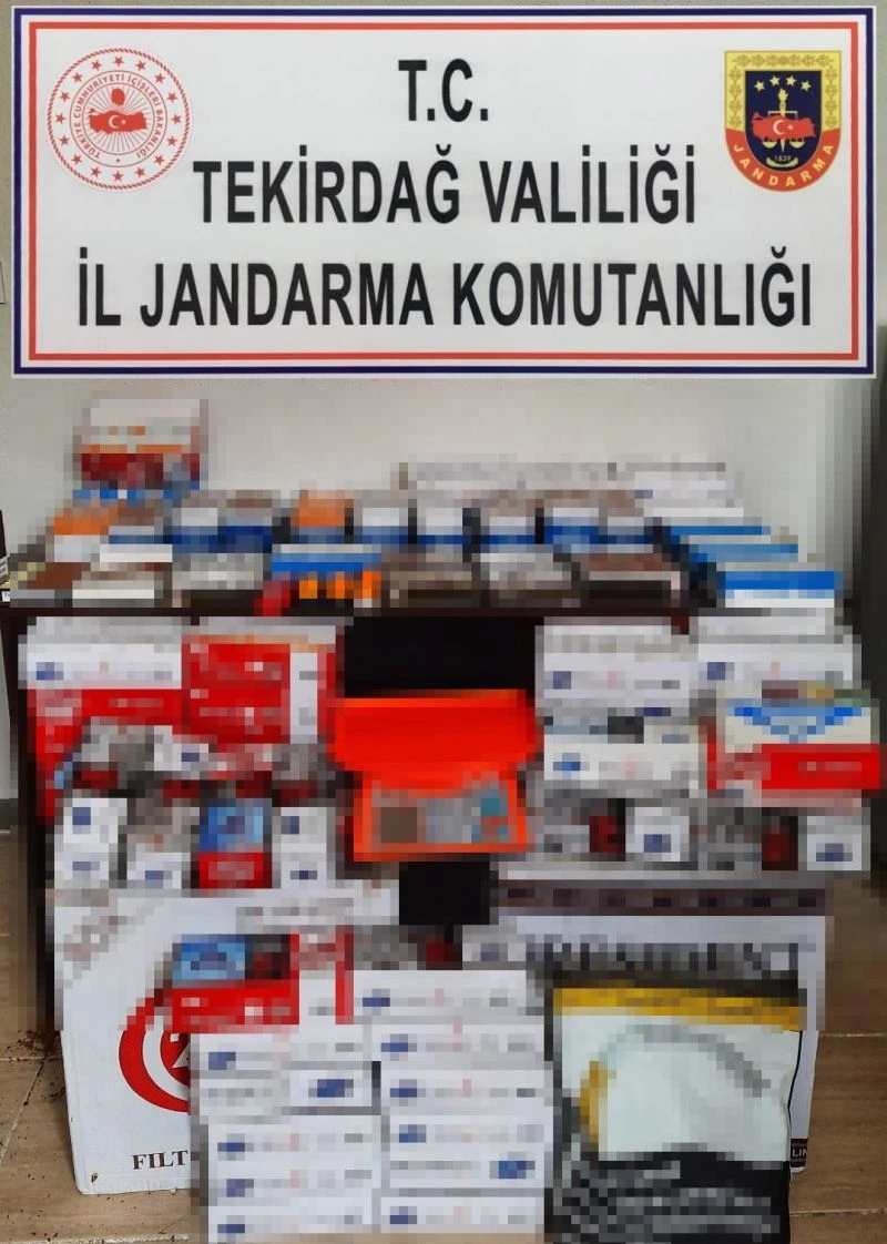 JANDARMA KAÇAK TÜTÜN AVINDA