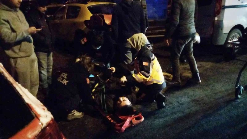 ÇORLU’DA TRAFİK KAZASI: 1 YARALI