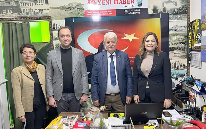 CHP’Lİ YÜCEER, TEKİRDAĞ SÜLEYMANPAŞA’DA TEMASLARDA BULUNDU