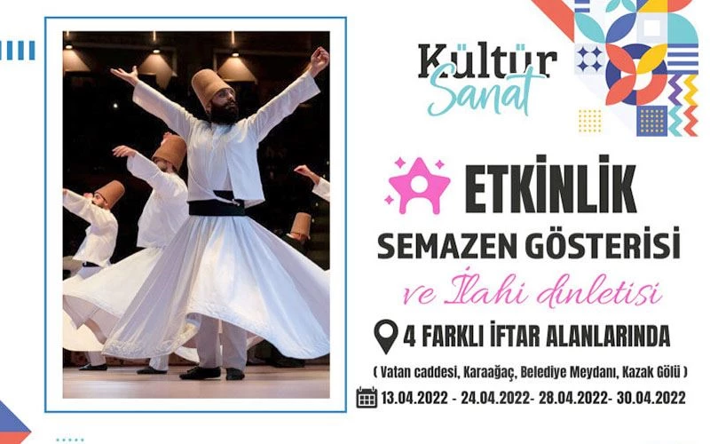 NİSAN AYI KÜLTÜR SANAT PROGRAMI BELLİ OLDU