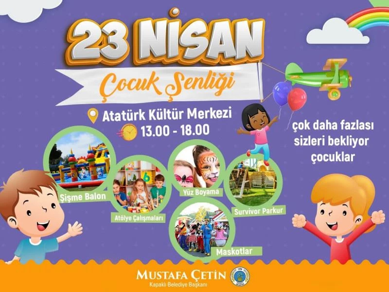 KAPAKLI’DA ÇOCUK ŞENLİĞİ