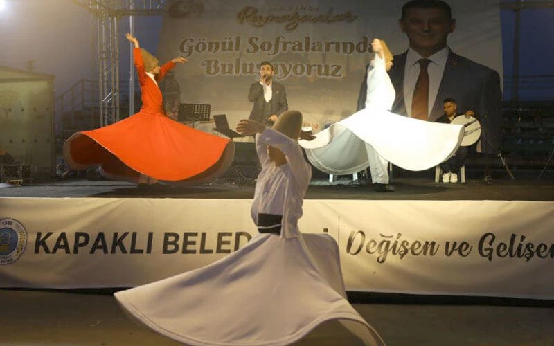 KARAAĞAÇ’TA BİNLER GÖNÜL SOFRALARINDA BULUŞTU