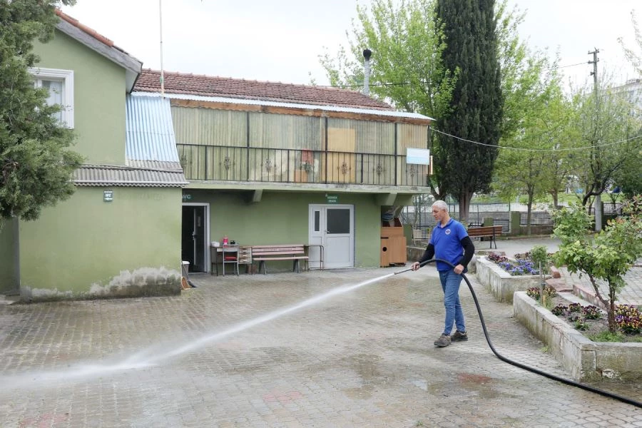 ÇERKEZKÖY’DE CAMİLERDE TEMİZLİK YAPILDI