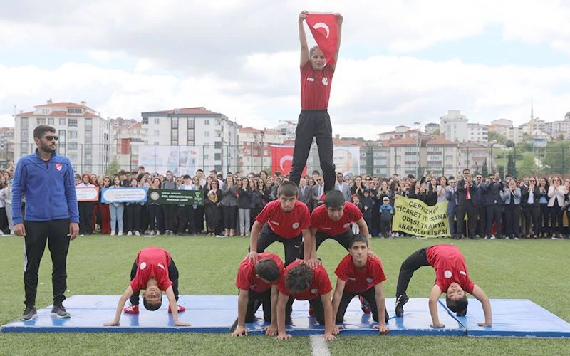 ÇERKEZKÖY’DE 19 MAYIS COŞKUSU