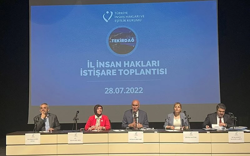 İNSAN HAKLARI İL İSTİŞARE TOPLANTISI YAPILDI 