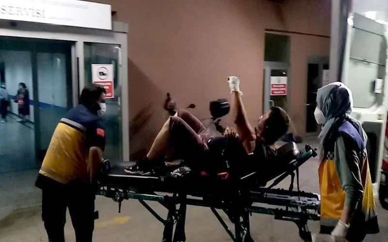 FINDIK KAVGASI: 2 YARALI!