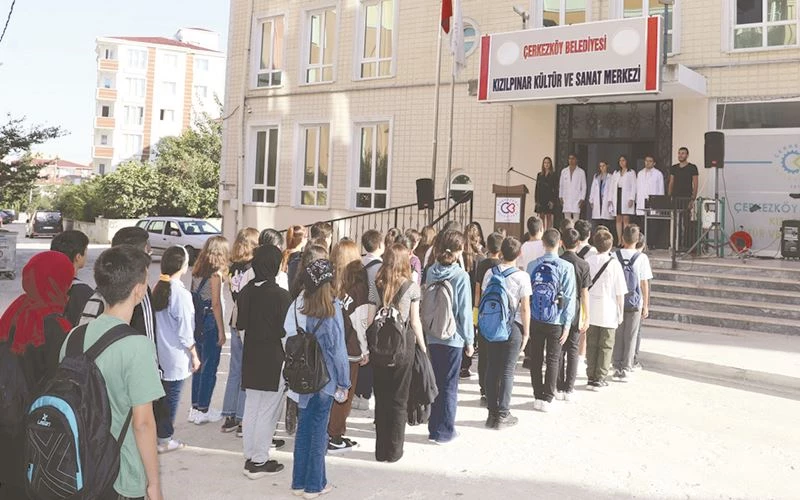 ÇERKEZKÖY HALK AKADEMİSİ’NDE İLK DERS ZİLİ ÇALDI