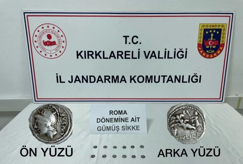 ERKEN ROMA DÖNEMİNE AİT 14 SİKKE ELE GEÇİRİLDİ