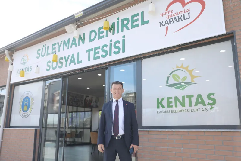 SÜLEYMAN DEMİREL SOSYAL TESİSİ HİZMETE AÇILDI