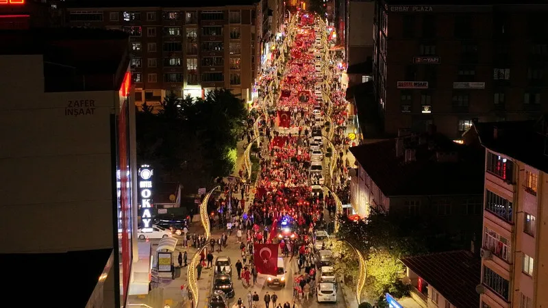 KAPAKLI’DA 100. YIL COŞKUSU SOKAKLARA TAŞTI