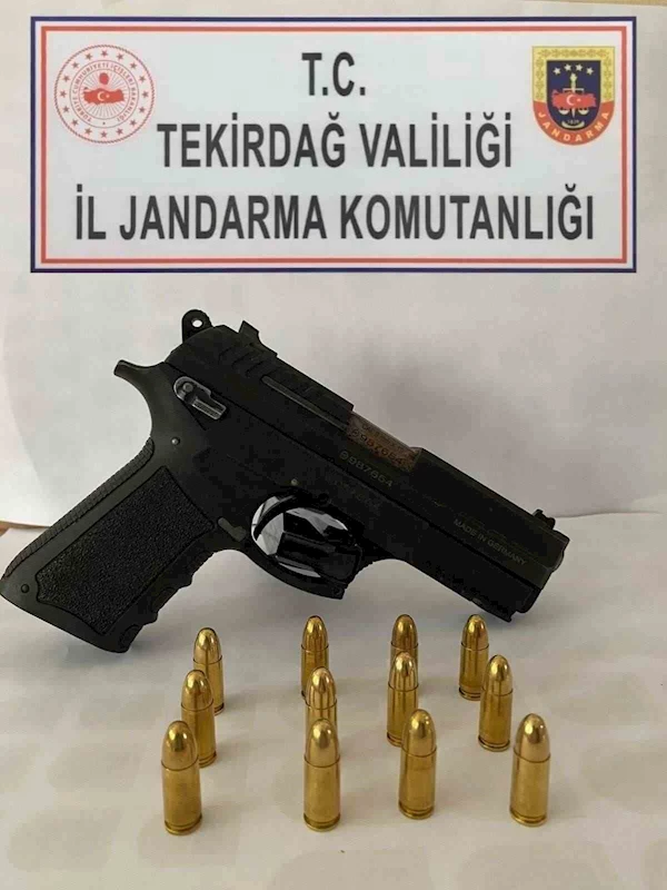 ARAMA KARARI BULUNAN ŞAHIS TABANCAYLA YAKALANDI