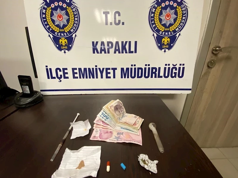 KAPAKLI’DA UYUŞTURUCU TACİRİNE OPERASYON