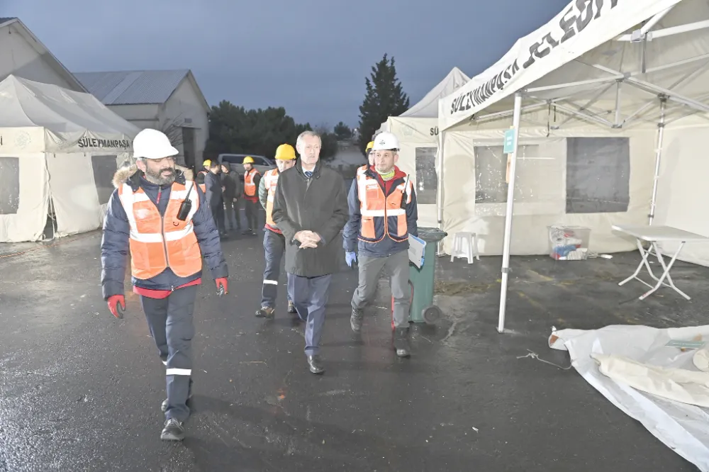 1. DERECE DEPREM BÖLGESİNDE BULUNAN İLÇEDE TATBİKAT