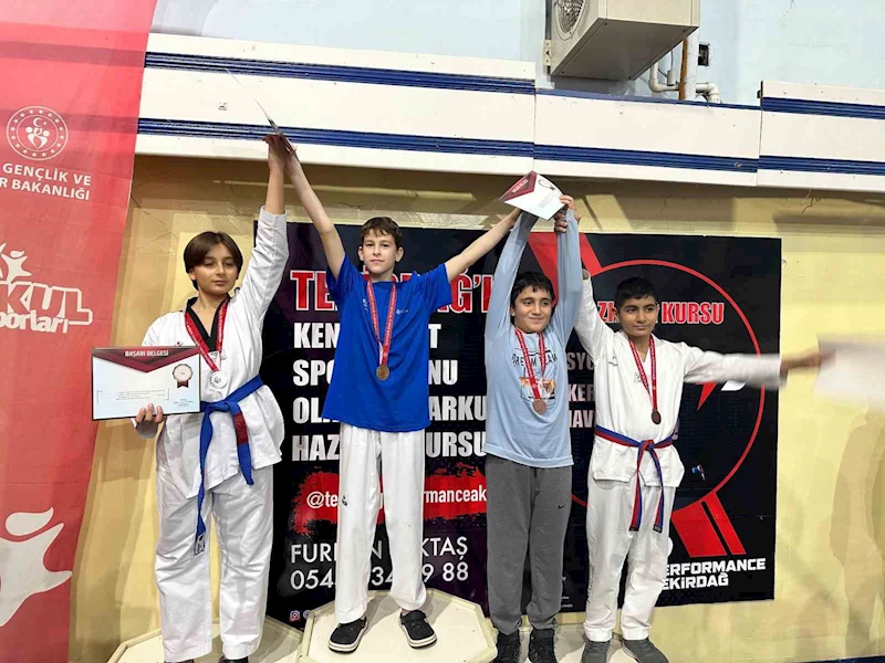 TAEKWONDO TEKİRDAĞ İL ŞAMPİYONLARI MALKARA’DAN