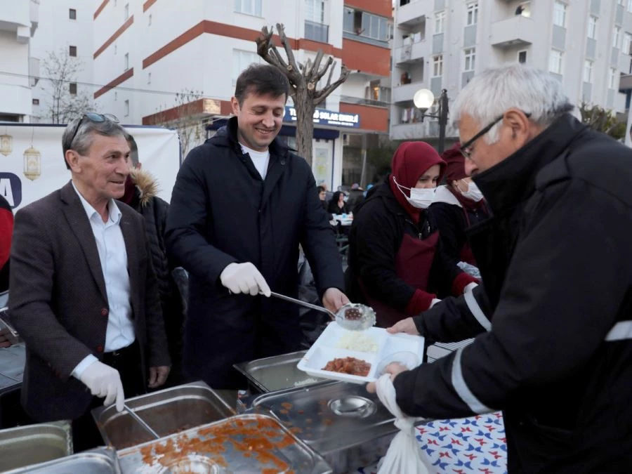 ÇERKEZKÖY İKİ MAHALLEDE DAHA İFTAR SOFRASINDA BULUŞTU