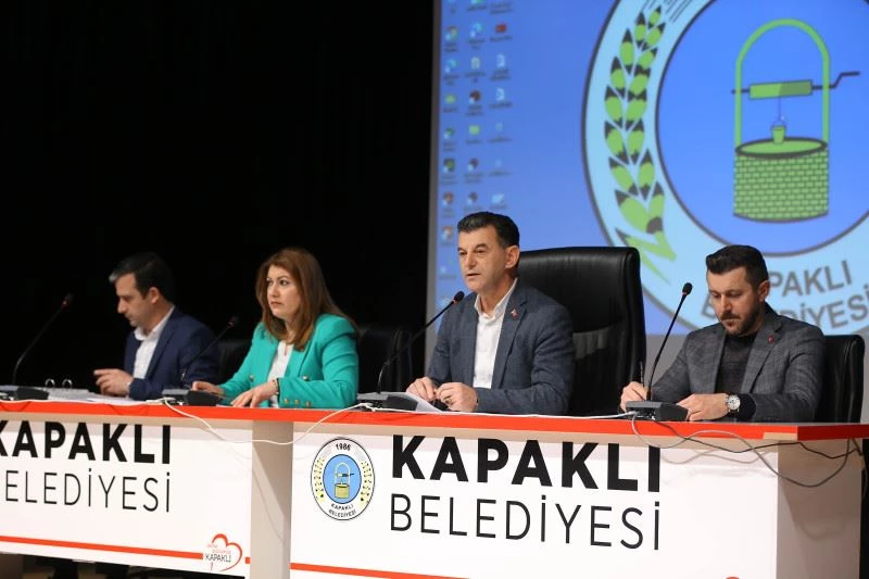 KAPAKLI MECLİSİ NİSAN AYINI KAPATTI