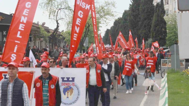 Kırklareli’nde 1 Mayıs kutlamaları