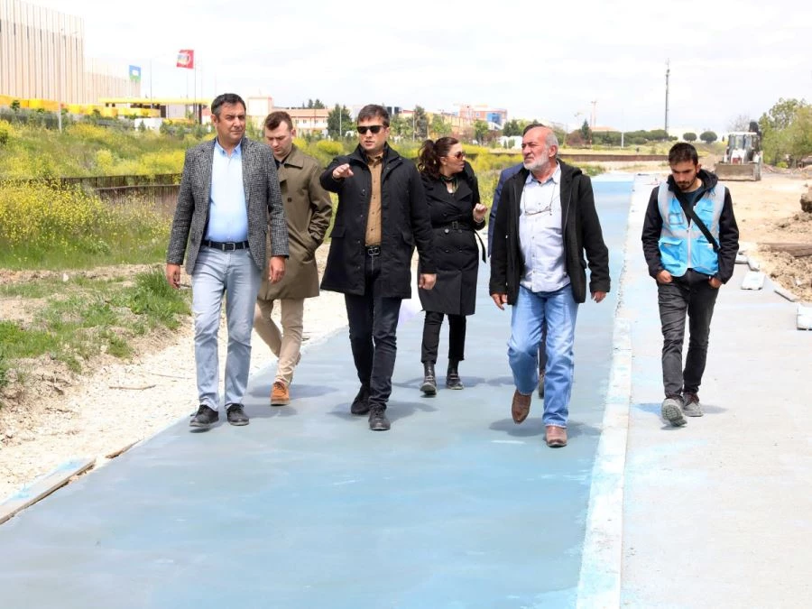 KAVAKDERE YANI KENT PARK’TA ÇALIŞMALAR DEVAM EDİYOR