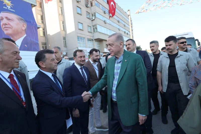 BAŞKAN ÇETİN, MİLLET BAHÇESİ PROJESİ’Nİ CUMHURBAŞKANI ERDOĞAN