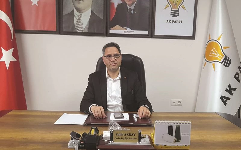 OYLARIN DÜŞME SEBEBİNİ AK PARTİ İLÇE BAŞKANI AZBAY REHAVETE BAĞLADI