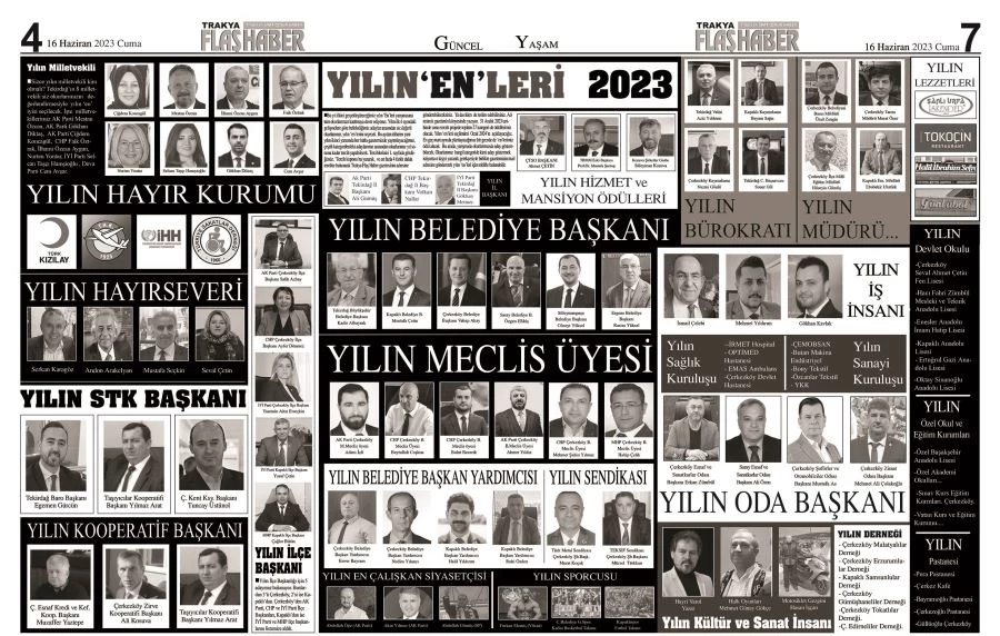 YILIN ‘EN’LERİ YARIŞMASI BAŞLADI!