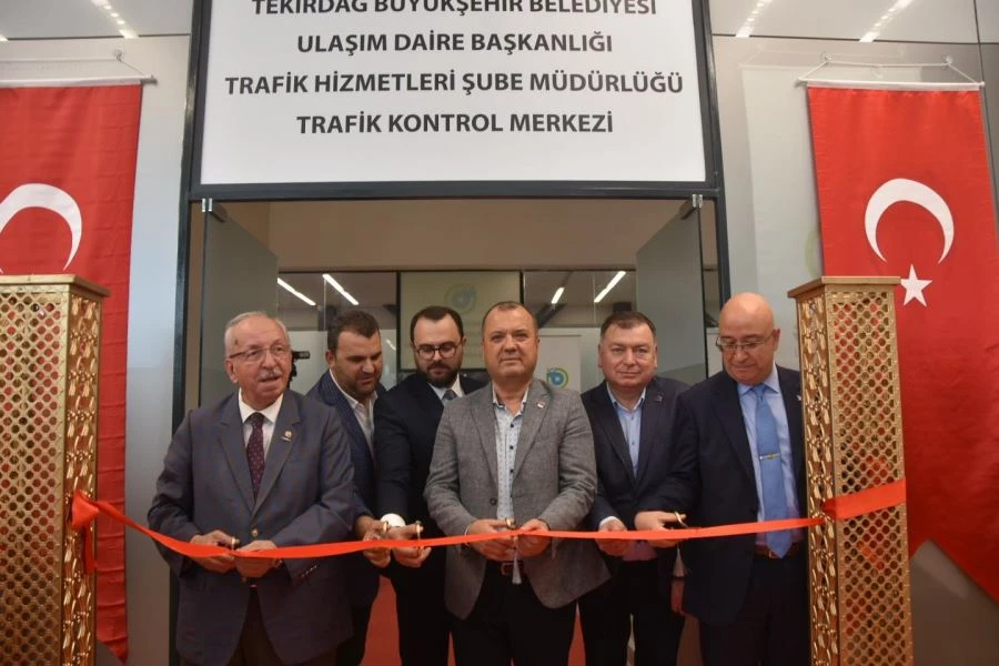 TEKİRDAĞ’DA TRAFİK KONTROL MERKEZİ AÇILDI