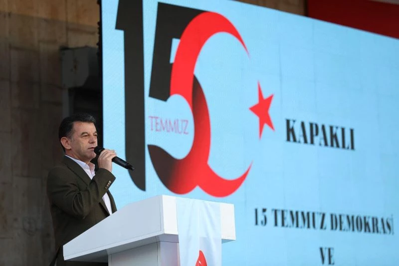 KAPAKLI’DA 15 TEMMUZ DEMOKRASİ VE MİLLİ BİRLİK GÜNÜ KUTLAMASI