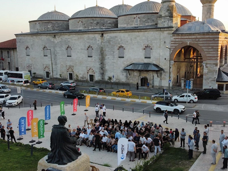 AVRUPA ÜLKELERİNDE KUR’AN-I KERİM’E SALDIRILAR EDİRNE’DE PROTESTO EDİLDİ