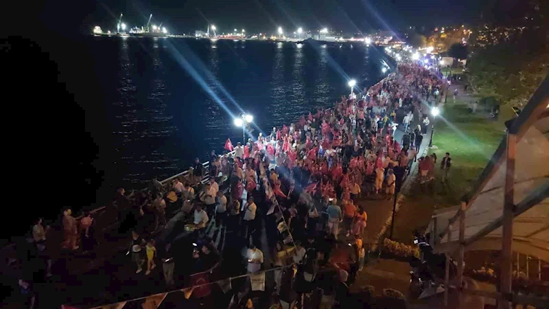 TEKİRDAĞ’DA YÜZLERCE KİŞİ FENER ALAYINDA BULUŞTU