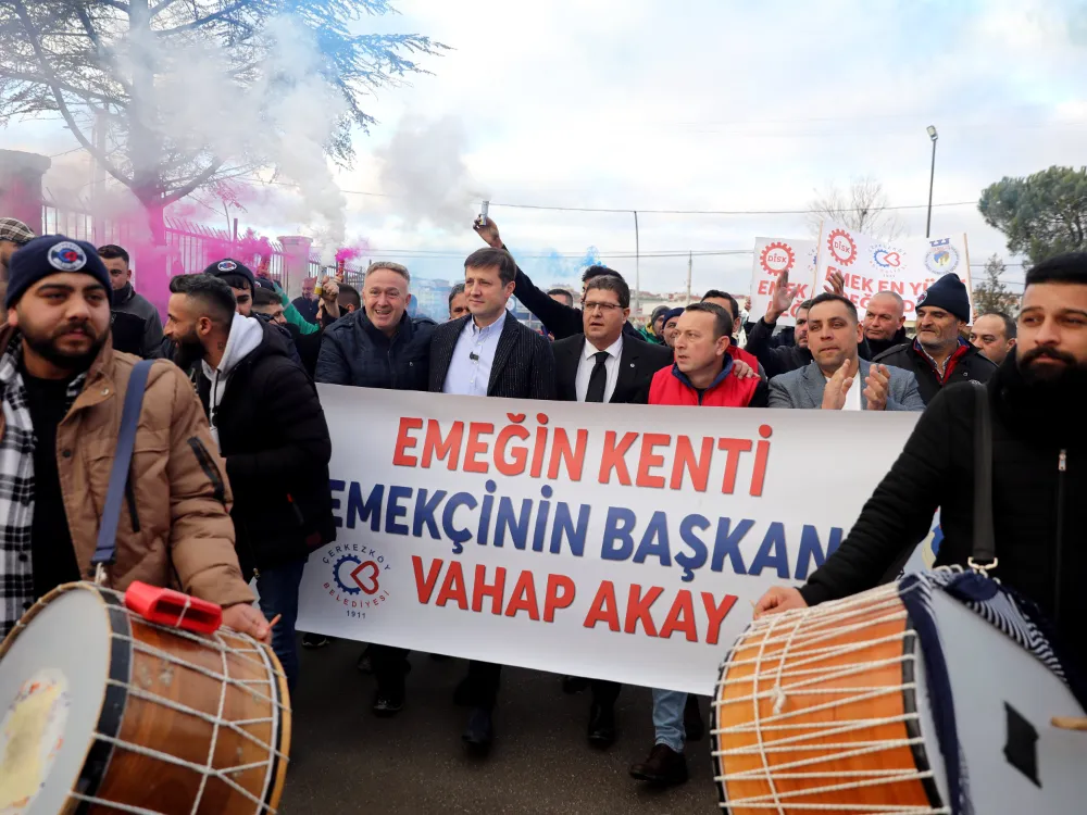 ÇERKEZKÖY BELEDİYESİ TOPLU İŞ SÖZLEŞMESİ İMZALADI