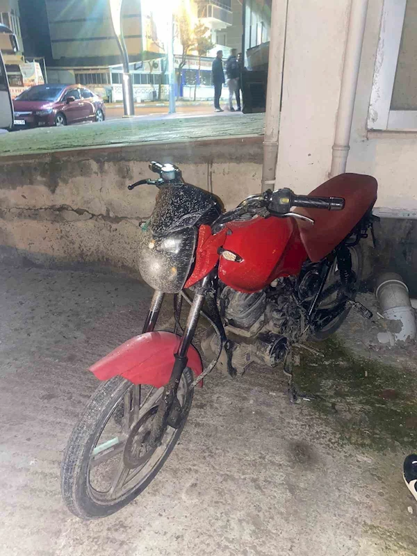 ÇALINAN MOTOSİKLET 4 AY SONRA BULUNDU