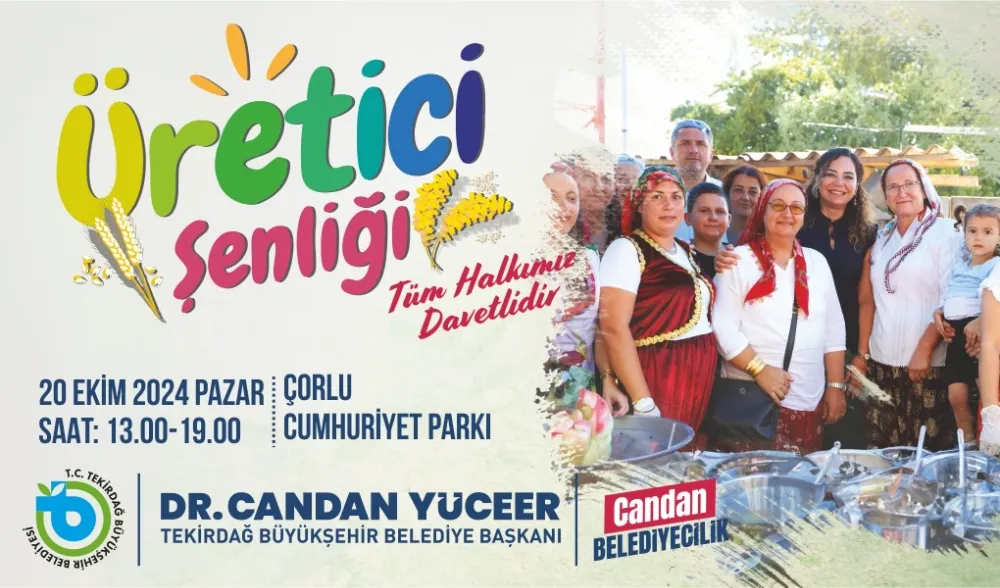 BÜYÜKŞEHİR’DEN FESTİVAL TADINDA ÜRETİCİ ŞENLİĞİ