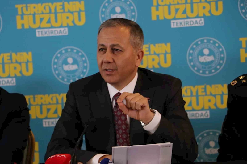 BAKAN YERLİKAYA: RUHSATSIZ SİLAH TAŞIMANIN CEZASINI CAYDIRICI HALE GETİRECEK TASARIMIMIZ VAR