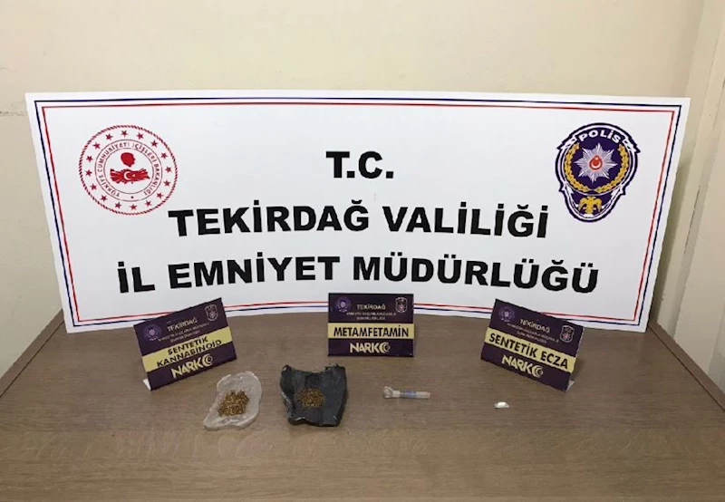 TEKİRDAĞ’DA NARKOTİK OPERASYONLARI SÜRÜYOR