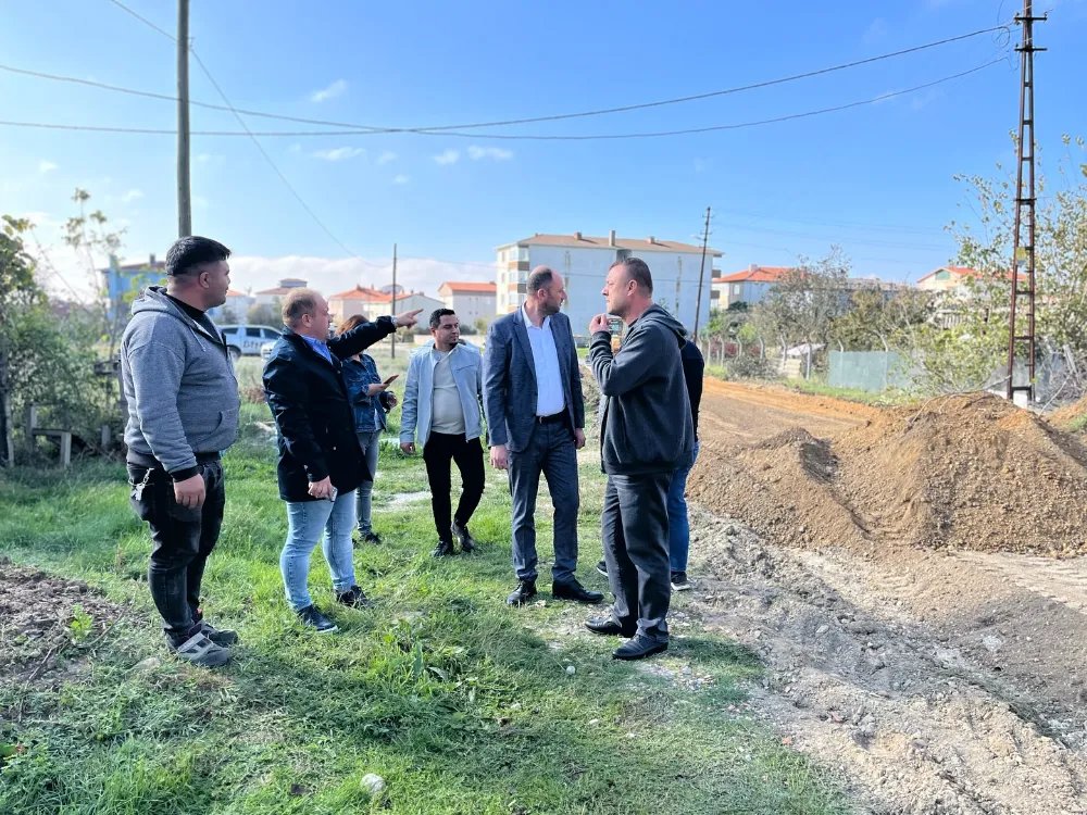 YUNUS EMRE CADDESİ’NDE YOL ÇALIŞMASI BAŞLADI