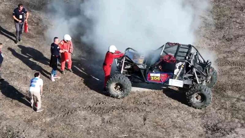 ÇORLU’DA OFF-ROAD YARIŞLARI NEFESLERİ KESTİ